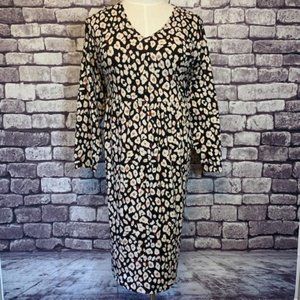 Like New Ulla Popken Empire A-line Cotton knit Dress 12/14